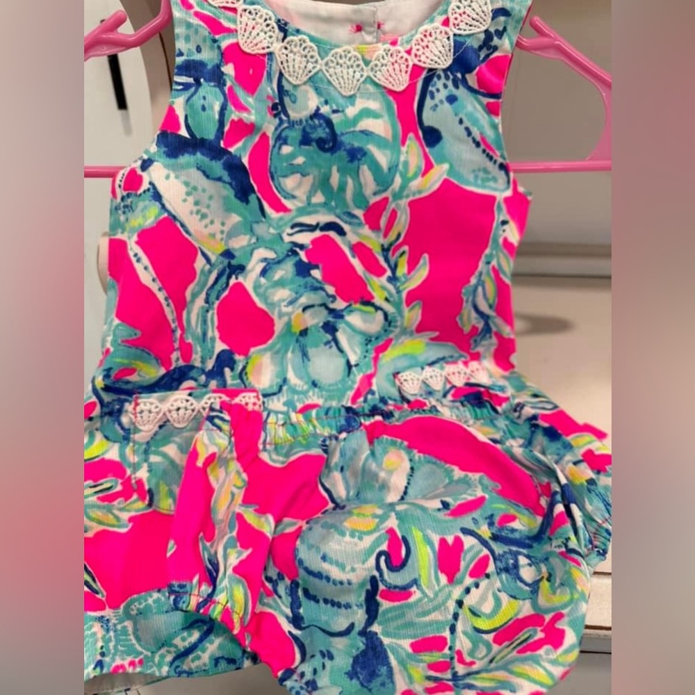 Lilly Pulitzer lobster 12-18 m new without tags